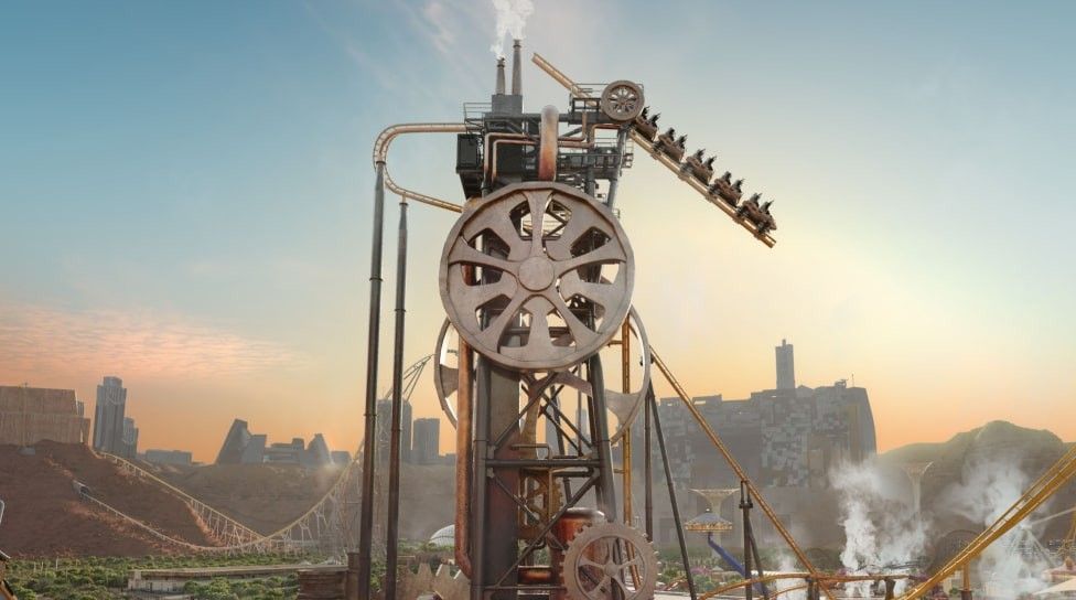 Iron Rattler Coaster